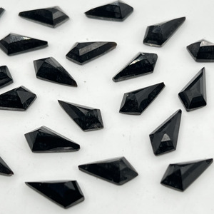 Gemas IBRAHIM de Alta Calidad, Ónix Negro Creado en Laboratorio, Corte en Forma de Cometa, Sueltas, para Venta al por Mayor, Accesorios para Fabricación de Joyería DIY, Naturales - Product Image 4