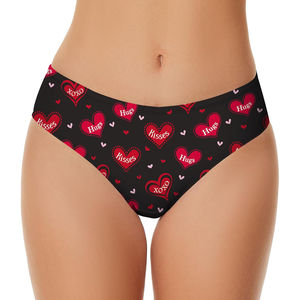 Tanga Sexy de Alta Calidad para Mujer, Estilo G-String, Estampado de Leopardo, Cintura Baja, Sin Costuras, con Forro Interior - Product Image 1