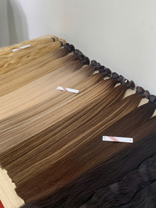 Extensions de cheveux naturels Remy vietnamiens bruts NASA HAIR 100g de haute qualité, tissage double machine, cuticules intactes, pour tenues élégantes - Product Image 3