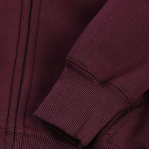 Sweat-shirt à capuche zippé pour homme, couleur unie, tricoté, manches régulières, style automne - Product Image 4