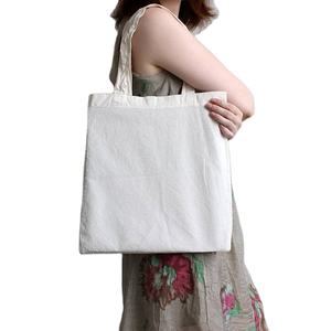 Sac fourre-tout en coton imprimé personnalisé, sac fourre-tout en toile 100% coton, sac fourre-tout promotionnel durable en vrac, longueur de la poignée pour boutique de détail - Product Image 1