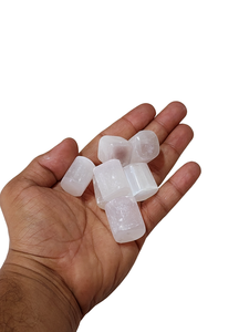 Piedra de Selenita Pulida al por Mayor, Gemas de Ágata Pulidas al por Mayor, Cristales de Ágata Naturales, Compre en Amayra Crystals Exports India - Product Image 3