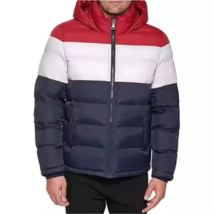 Comfortable Outerwear For Travel Camping <b>Men</b> Puffer <b>Jacket</b> Winter Insulated Coat Breathable <b>Lightweight</b> Quilted Fabric Warm - Product Image 5