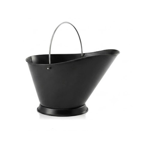 Painted Galvanized Iron <b>Coal</b> Bucket 3.5 Gallon Black - Product Image 1