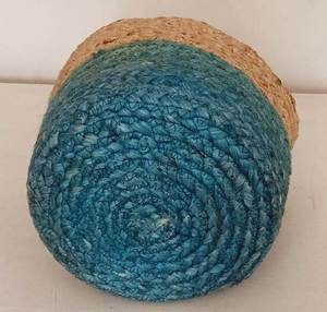 Panier en jute édition limitée, vente en gros, avec rangement artisanal en fibres naturelles pour accessoires de salle de bain, panier de décoration intérieure pour hôtel - Product Image 3