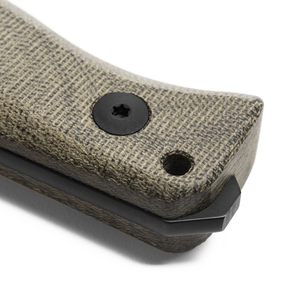 Cuchillos de Caza con Hoja Negra y Mango Verde Oliva, con Empuñadura Texturizada y Funda Negra Segura para Acampar y Hacer Senderismo al Aire Libre - Product Image 6