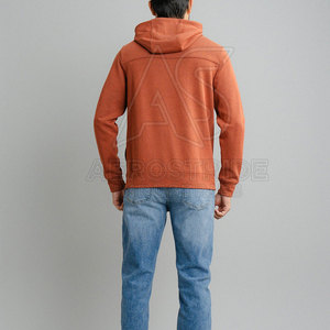 Sudadera básica de algodón suave con estilo relajado para uso diario, cómoda para actividades al aire libre y un look informal. - Product Image 2
