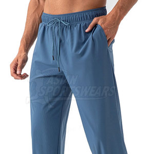 Premium Smooth Motion Wear Fitness <b>Trousers</b> with <b>drawstring</b> Closure Breathable Exercise Daily Comfort Fit - Product Image 4