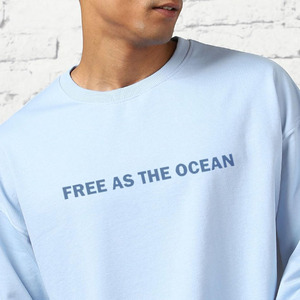 Sweat-shirt surdimensionné pour hommes en mélange de coton de qualité supérieure, coupe ample, style décontracté, personnalisable avec logo, vente en gros - Product Image 3