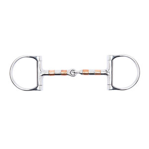 อุปกรณ์ขี่ม้าที่ทนทาน น้ำหนักเบา บิตแบบ D-Ring สำหรับฝึกขี่และเรียนขี่ม้า - Product Image 1