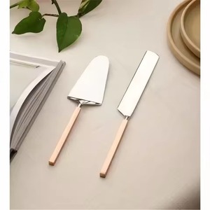 Vintage Dessert <b>Cutter</b> Set Metal <b>Cake</b> Knife and Server Stainless Steel <b>Cake</b> <b>Cutter</b> Serving Set - Product Image 2