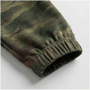 Ensemble de survêtement camouflage pour homme, manches longues, capuche, fermeture éclair sur le devant, poches latérales, respirant, décontracté, vêtements d'automne, coupe régulière - Product Image 6