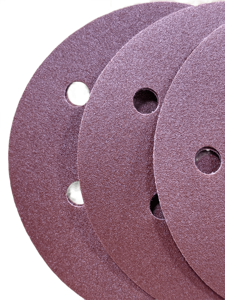 Disque abrasif circulaire de haute qualité de 150 mm, couleur violette, avec fixation auto-agrippante, 6 trous, pour ponceuse orbitale - Product Image 3