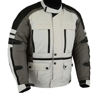 Ensemble de vêtements de course d'été au design optimal, veste en cuir de moto à manches longues, combinaison textile avec logo personnalisé, respirant, unisexe - Product Image 2
