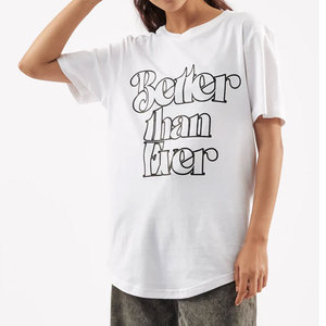 Camiseta de Mujer Ligera de Algodón con Diseño Elegante y Cómoda para Uso Diario - Product Image 3