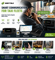 Easytalk Taxi-Kommunikationslösung On-Premise Push-Talk für 100 Benutzer CE 4G PoC Walkie-Talkie Zwei-Wege-Funkgerät mit Großer Reichweite Blade 8GB