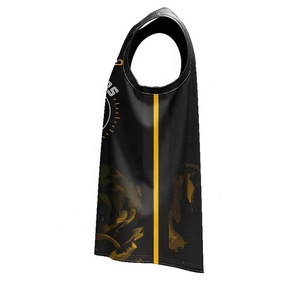 Camiseta de Baloncesto Personalizada sin Mangas con Cuello en V, Uniforme de Equipo, Camiseta Deportiva de Malla - Product Image 3