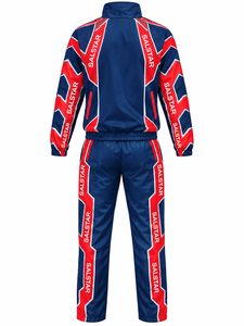<b>Men</b>’s Custom Tracksuit Set Sportswear Sublimation <b>Track</b> <b>Jacket</b> & Jogger Pants Team Training Suit OEM ODM Wholesale - Product Image 4