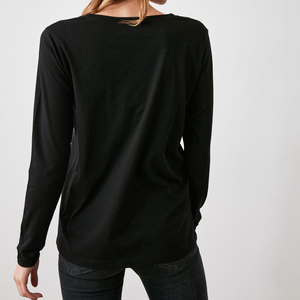 Camiseta Unisex de Cuello Redondo para Mujer, 240 g/m², Poliéster/Algodón Ecológico, Estilo Vintage de Verano, Transpirable, Corte Regular - Product Image 1