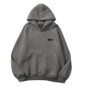 Hoodie décontracté Streetwera à épaules tombantes, respirant, écologique, tricoté, pour l'extérieur, toucher doux, prix bas, pour femme - Product Image 1