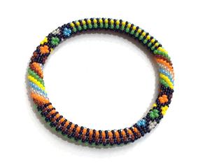 ผลิตในเนปาล คุณภาพพรีเมียม ดีไซน์โดดเด่น งานแฮนด์เมด เครื่องประดับแฟชั่น สร้อยข้อมือลูกปัดแก้ว สำหรับผู้หญิง ทันสมัย แบรนด์อาฮาน่า - Product Image 1