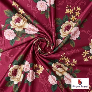 Fabricant de tissus en satin japonais imprimés, vêtements sur mesure, textiles de mariage, fournisseur en gros d'exportation - Product Image 4