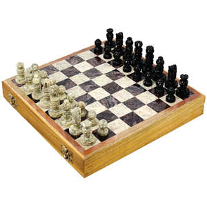 Jeu d'échecs de luxe en bois, artisanal, plateau en bois foncé brillant, pièces d'échecs Staunton lestées, jeu d'échecs personnalisé en gros - Product Image 6