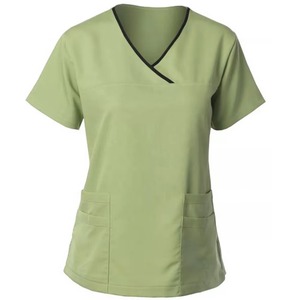 High Quality Women's Hospital Nurse <b>Scrubs</b> Skirts Dresses Uniforms Antiwrinkle Polyester/Cotton Medical Women <b>Scrub</b> <b>Sets</b> - Product Image 4