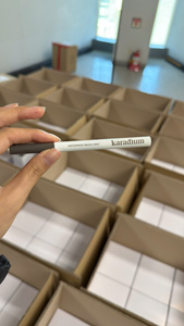 KARADIUM Chemical <b>Waterproof</b> Eyeliner <b>Pen</b> Black 0.8g Seoul - Product Image 4