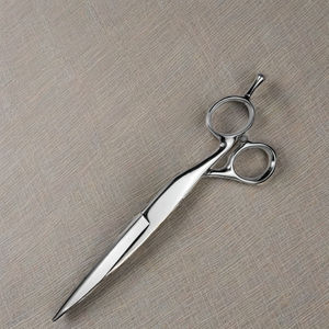 Ciseaux de coiffure haut de gamme pour droitiers, en acier inoxydable japonais, lame incurvée, manche aiguisé, modèle de marque personnalisé de Taïwan - Product Image 3