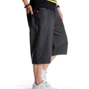 Pantalones Cortos de Mezclilla con Lavado Ácido al por Mayor, Unisex, Estilo Vintage, Holgados, de Algodón, Personalizados OEM - Product Image 6