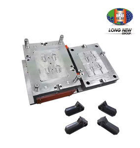 Moule d'injection personnalisé LONGNEW OEM en plastique HIPS pour poignées et poignets |   Surface polie à 4 cavités pour système à canaux froids - Product Image 3