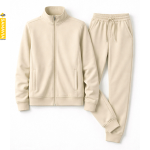 Ensembles de survêtements unisexes légers en polyester à capuche pour l'hiver, sur mesure, OEM, vente en gros |   Impression numérique personnalisée | - Product Image 1