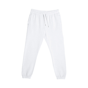 Pantalones deportivos unisex con cremallera y bolsillos laterales, pantalones de chándal personalizados para gimnasio con cintura media, cómodos y disponibles en varias tallas. - Product Image 5