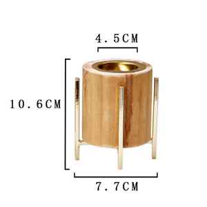 Support en métal fait main personnalisé pour encens, style arabe de qualité supérieure, pour Ramadan, Eid, Mubkhar et brûleur d'oud. - Product Image 6