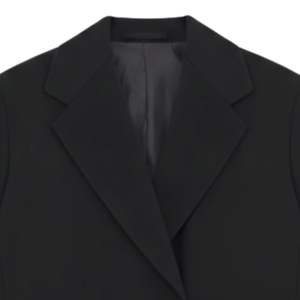 Manteau long pour homme, double boutonnage, formel, noir, classique, vêtement d'hiver, élégant - Product Image 4