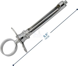 เครื่องมือทันตกรรม CLASTY INSTRUMENTS รุ่น CI-DT-R-377 กระบอกฉีดยาแบบอัตโนมัติ สแตนเลสสตีล ใช้ซ้ำได้ ฆ่าเชื้อได้ด้วยหม้อนึ่ง และสามารถดูดของเหลวได้เอง - Product Image 6