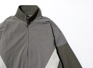 OEM Custom <b>Men</b> Streetwear Fashion Colorblock Windproof Windbreaker Nylon <b>Jackets</b> - Product Image 3