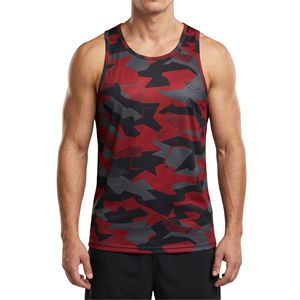 Débardeurs de sport pour hommes en polyester, sans manches, à séchage rapide, respirants et anti-transpiration, vente en gros - Product Image 5