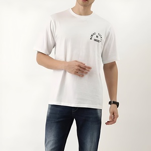 Camiseta Personalizada para Hombre, Talla Grande, 100% Algodón, Tela Gruesa, Diseño con Parches, 260 g/m², Estilo Urbano, Lavado DTG - Product Image 6