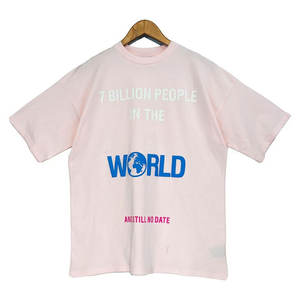 Camiseta Moderna de Alta Densidad con Estampado en Relieve, Estilo Urbano, Cómoda para Uso Diario - Product Image 1