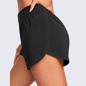 Yoga Shorts for Women Elastic Running Workout Short Leggings Gym Sport Shorts Comfortable Fitness Sportswear for Ladies Anti-Wri - Product Image 3