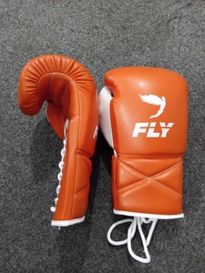 2026 New Arrival Brand New Best Selling Orange Fly Boxing <b>Gloves</b> Genuine Cowhide Leather Professional Training Fly Boxing <b>Gloves</b> - Product Image 3