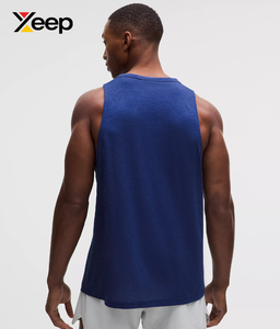 เสื้อกล้ามออกกำลังกายผู้ชาย XEEP รุ่น XC-GTT-31 คุณภาพสูง ระบายอากาศได้ดี แห้งเร็ว พิมพ์ลายด้วยเทคนิค Heat-Transfer ด้านหน้าถักทอ ผ้าฝ้าย 100% คอกลม - Product Image 2