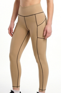Pantalones de Compresión para Gimnasio para Mujer, Ropa de Yoga, Leggings Cómodos de Cintura Alta con Soporte Muscular, Leggings de Compresión para Dama - Product Image 3