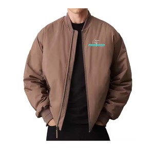 Chaqueta Bomber de Moda Urbana para Invierno 2026, con Logotipo Personalizado al por Mayor - Product Image 4