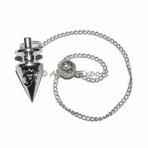 Péndulos de piedra curativa de Reiki, péndulos de Metal de Orsis egipcia, péndulos de piedras preciosas - Product Image 3