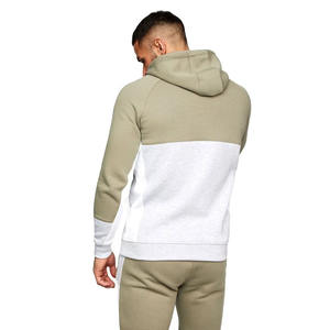 Ensemble de survêtement unisexe en coton 100% respirant et léger, coupe-vent d'hiver de haute qualité, effet froissé, patchwork, deux pièces pour homme - Product Image 4