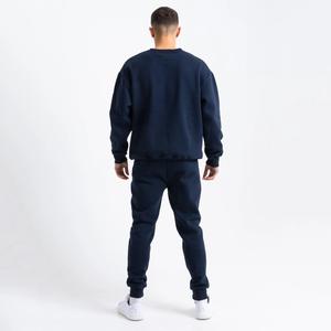 Custom Tracksuit Men Embroidered Hoodie Jogger Set <b>Oversized</b> Pullover Hoodies <b>Sweatpants</b> for Unisex - Product Image 2