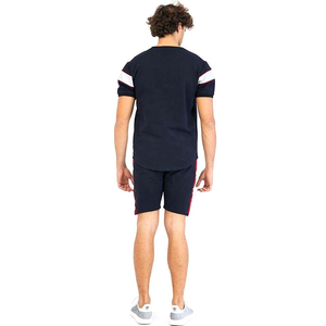 Conjunto Deportivo Informal de Verano para Hombre, Transpirable, Personalizado, de 2 Piezas, Camiseta y Pantalones Cortos para Correr, para un Estilo de Vida Activo - Product Image 4